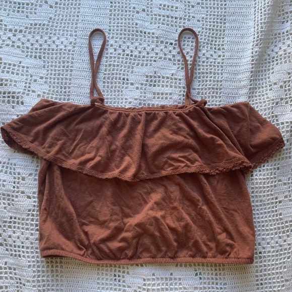 Loose American Eagle Crop Top XS - Picture 1 of 3